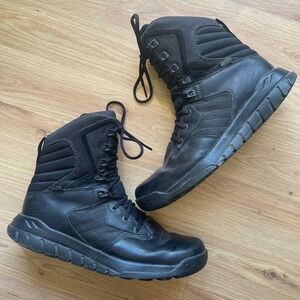 Danner 8" Instinct Tactical Boot Mens 10 D Side-Zip Lace Up Black Waterproof